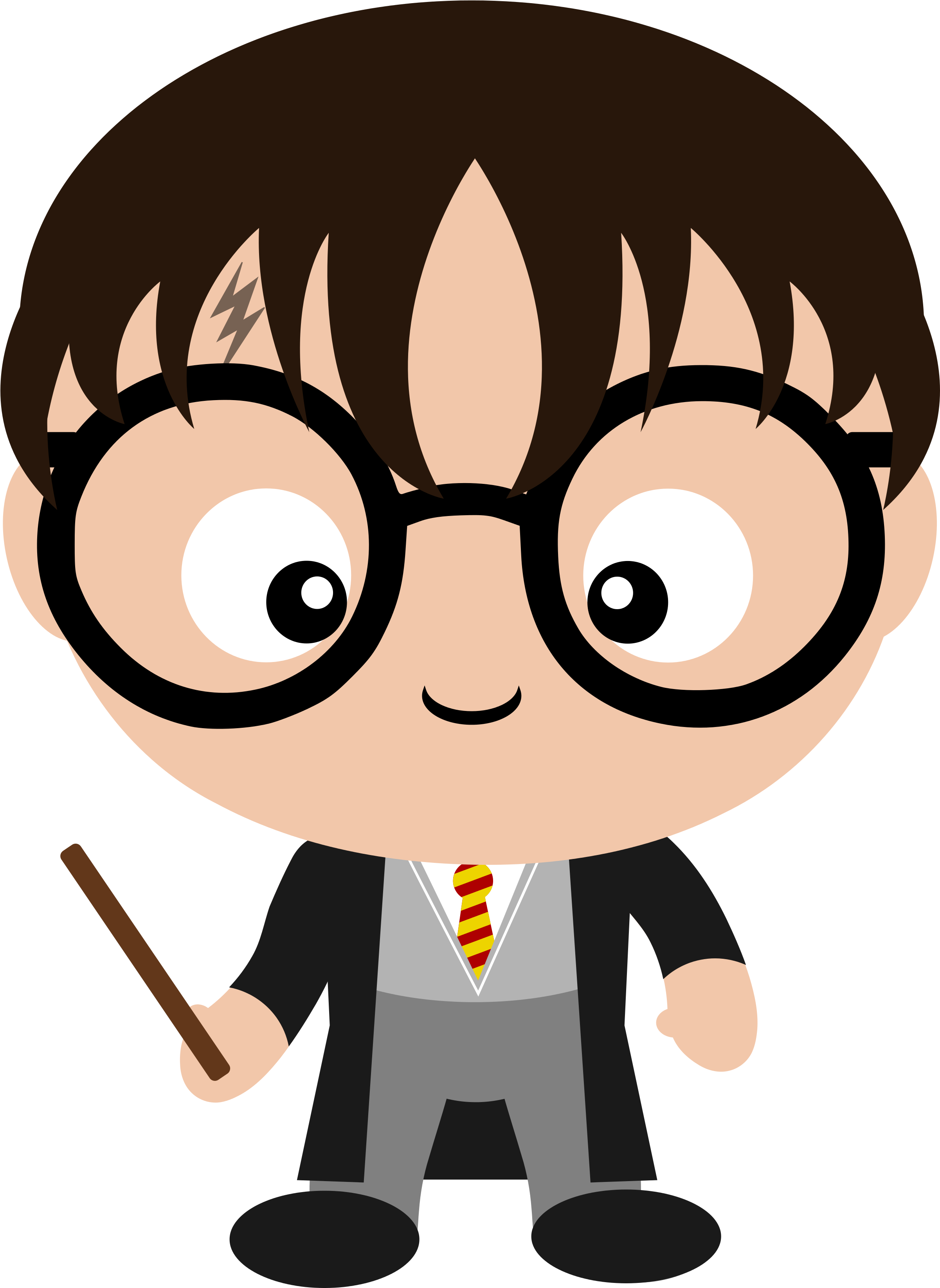 cartoon of Harry Potter