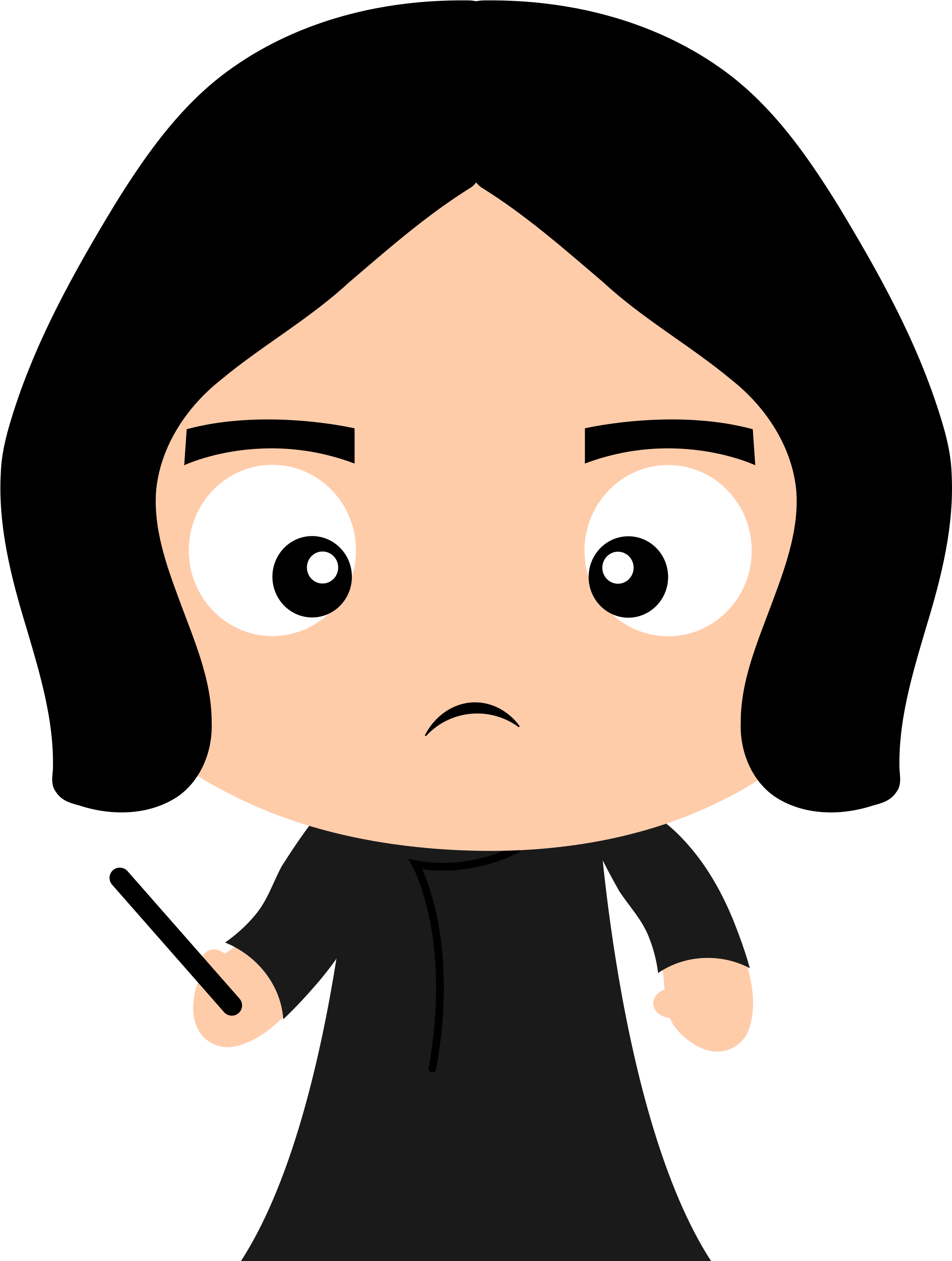 cartoon of Severus Snape